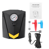 120W 12V Portable Air Pump, 35L/min, 100/150psi, Smart Tire Inflator with LED Lights