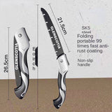 Wood Folding Saw for Camping, SK5 Grafting Pruner, Tree Chopper, Garden Tools, Utility Knife, Hand Saw