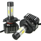 V8 40W 4800LM 6000K White COB LED Car Headlights - Pair