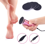 Electric Pedicure Foot File: Remove Dead Skin & Calluses from Heels and Legs