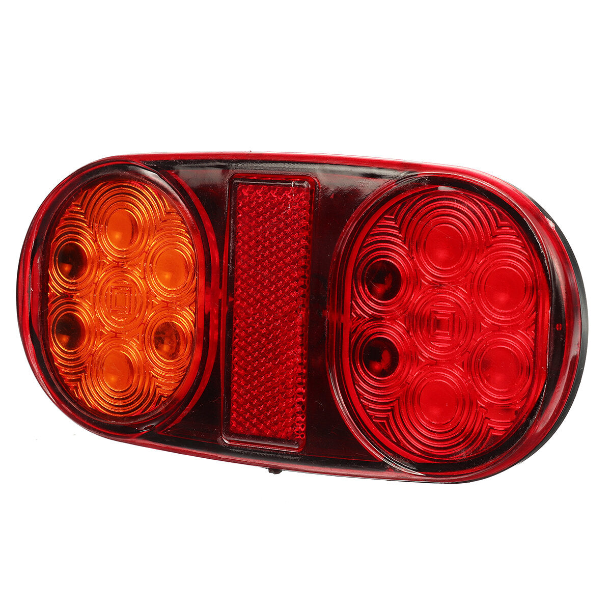 2PCS 12-24V 28LED Rear Tail Stop Brake Light Indicator for Boat, Trailer, Caravan, Van