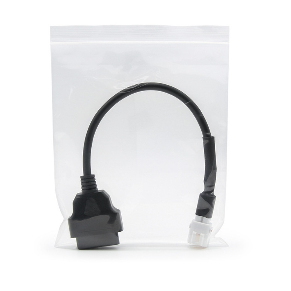 4 Pin OBD Connector Diagnostic Cable Adapter for Motorcycle Accessory