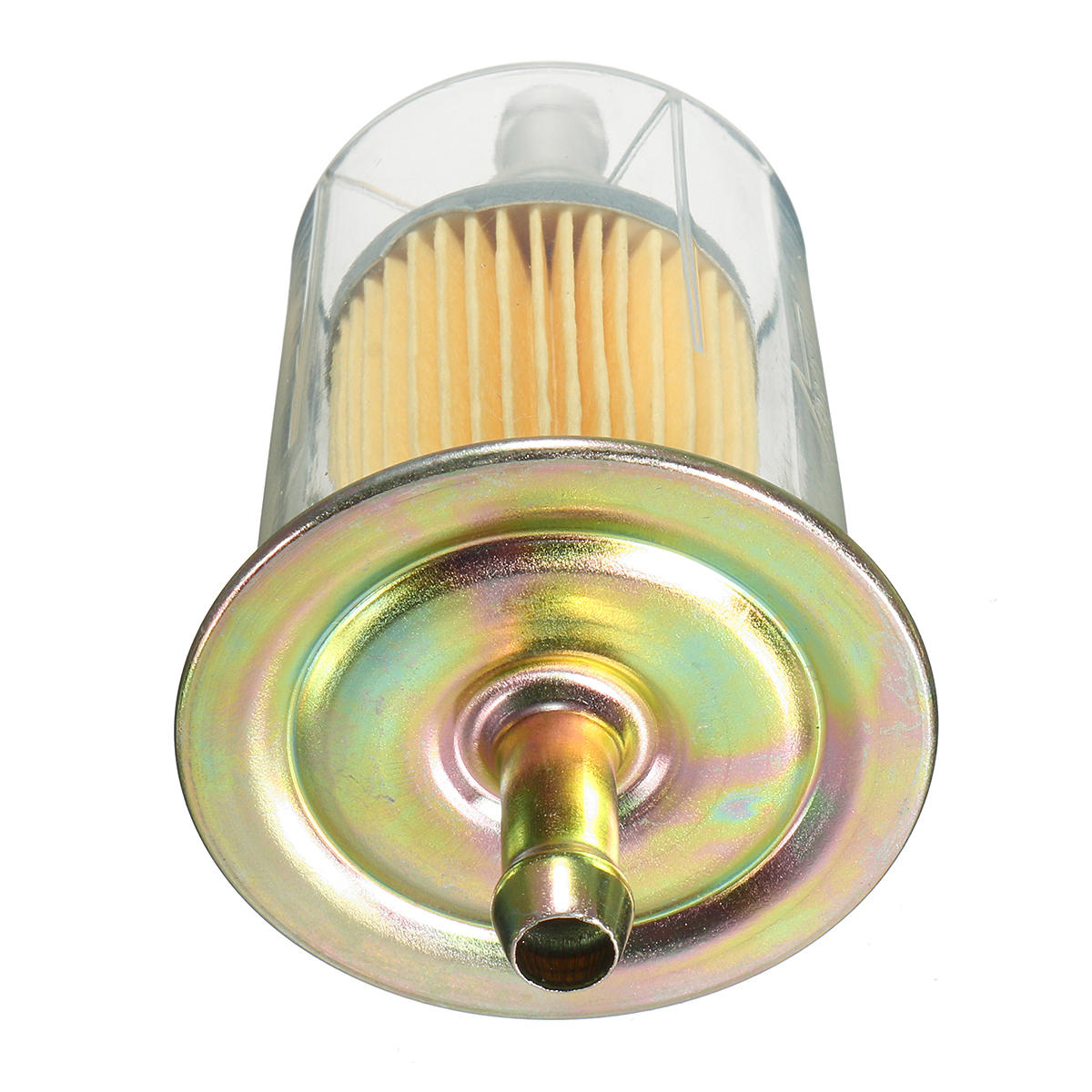 Universal 8mm 3/8 Inch Inline Fuel Filter for Oil, Gas, Petrol - Motorcycle & Truck