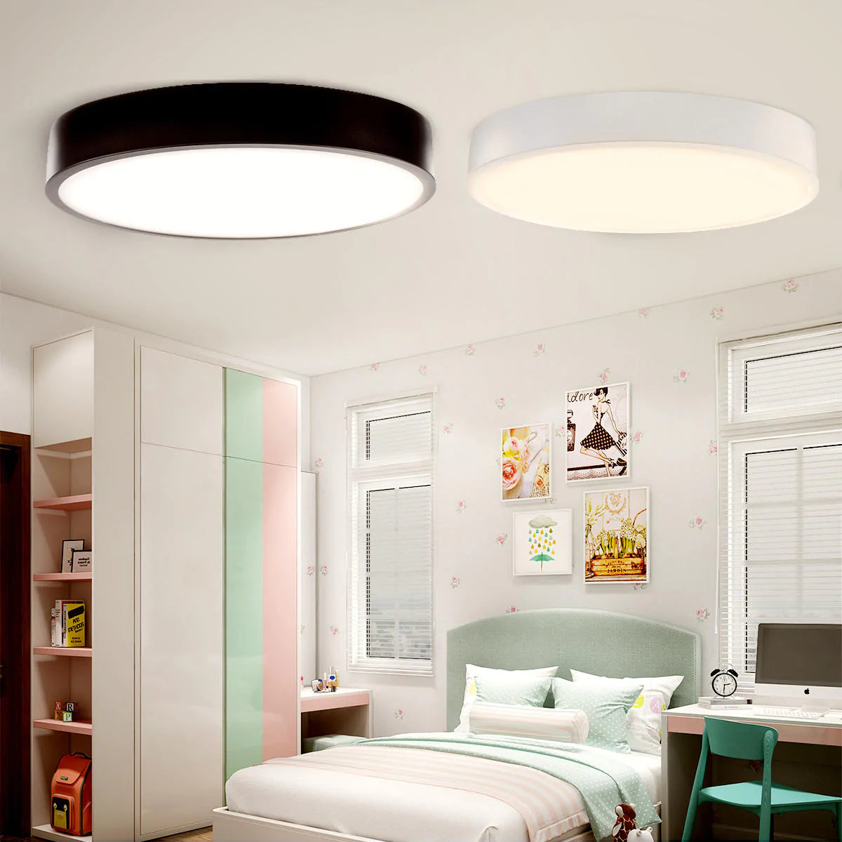 12/15/24W Ultra Slim 5cm Round LED Ceiling Light Downlight Spotlight Lamp