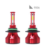 Mini 4-Side COB LED Headlight Bulbs 72W - High Brightness, Energy Efficient, Easy Installation