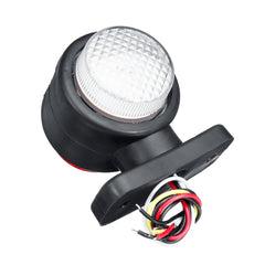 12V-24V Double Side Marker Light, 11 LED Indicator Lamp with Rubber Outline