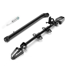 Motorcycle Side Foot Peg Mount Rest Kickstand for Pit Dirt Bike 110cc 125cc 140cc