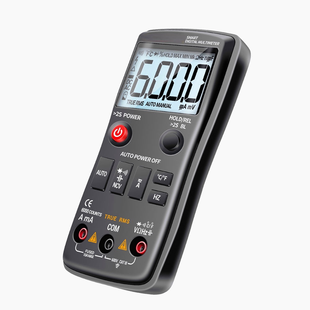 LCD Handheld Digital Multimeter - Accurate and Portable Measurement Tool