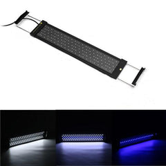 14.5W 105LED Full Spectrum Aquarium Fish Tank Light with Extendable Brackets AC100V-240V