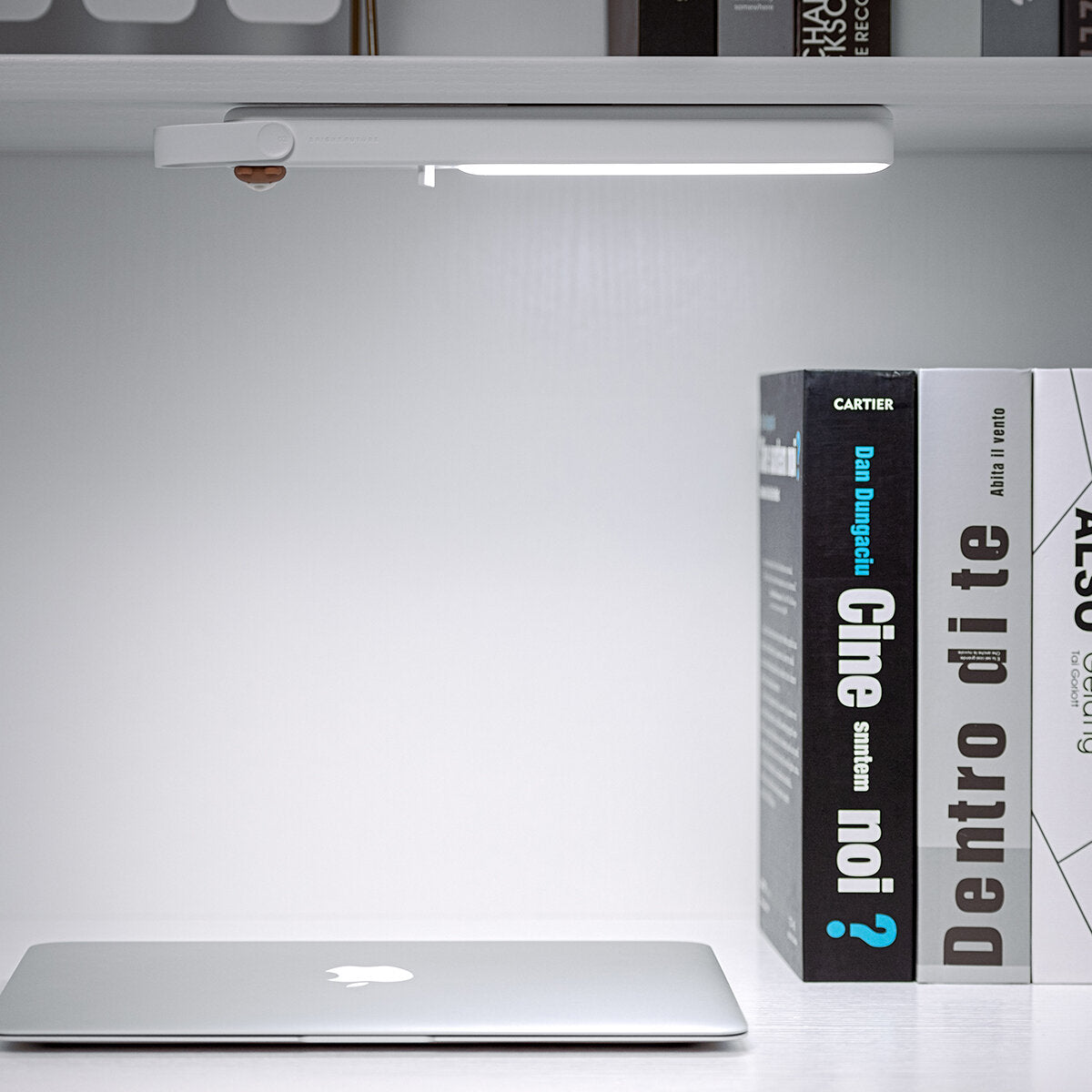 USB-LED-Nachtlicht - Mini-Tischlampe, Augenschutz, anbringbar, Leselicht mit Haken für Küche &amp; Flur