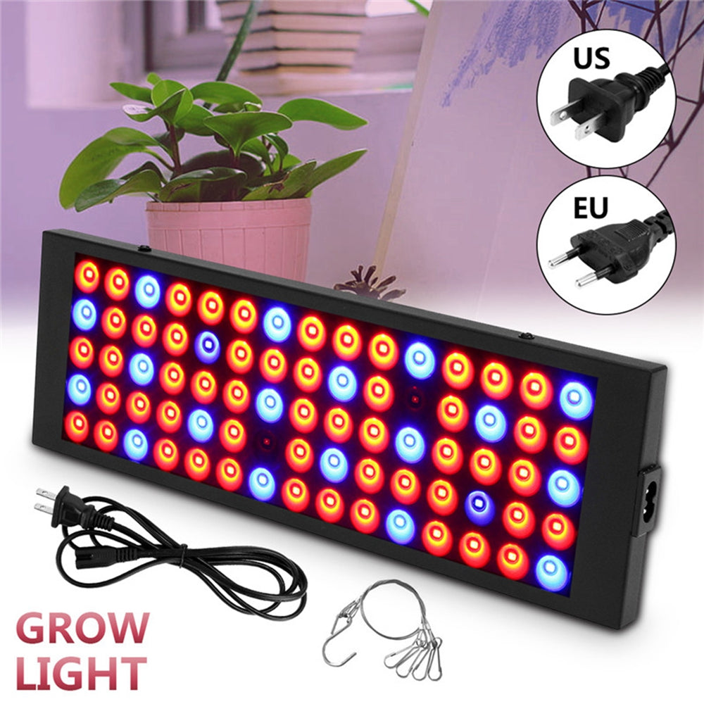 10W 75 LED Aluminum Grow Light for Indoor Plant & Vegetable Hydroponics AC85-265V