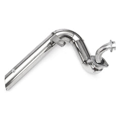Exhaust Muffler System with Silencer for Yamaha Virago V Star XV125 - Cut Pipes Included