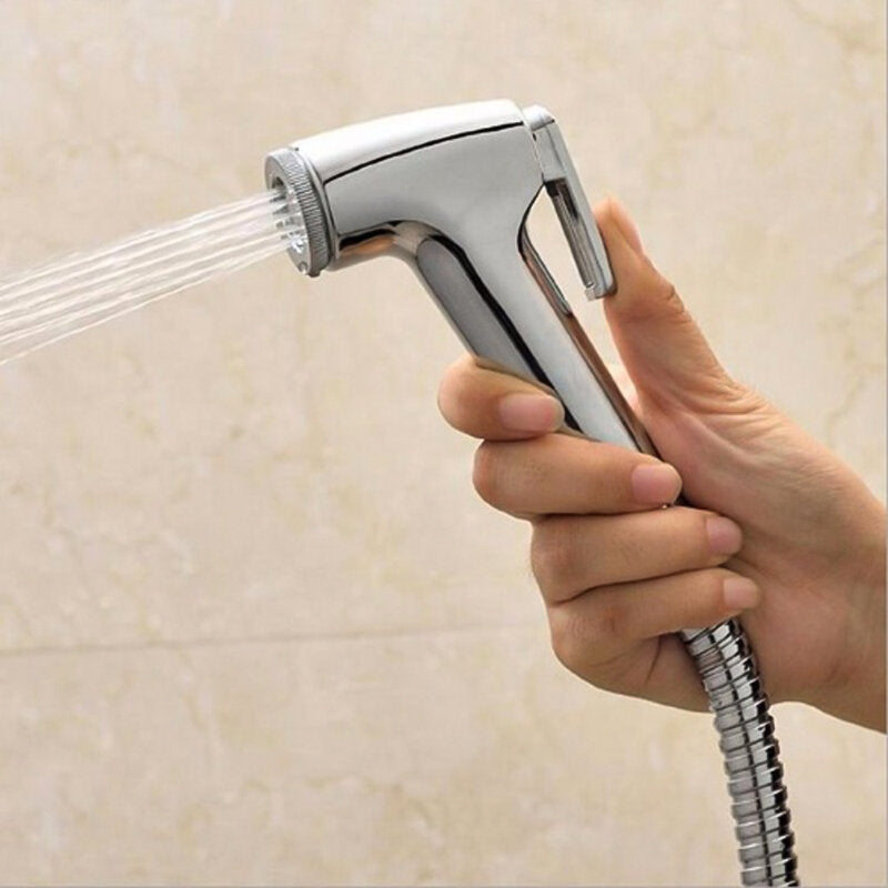 3PCS Handheld Toilet Bidet Douche Sprayer Set with Shower Hose and Bracket for Bathroom