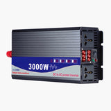 60Hz Solar Pure Sine Wave Power Inverter, Dual Digital Display, 3000W/4000W/5000W, DC 12V/24V to AC 110V Converter