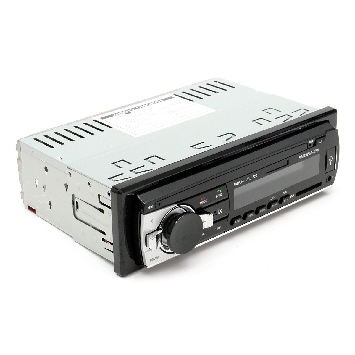 24V Car Stereo Radio MP3 Player with Bluetooth, Hands-Free, AUX, SD, USB, and FM