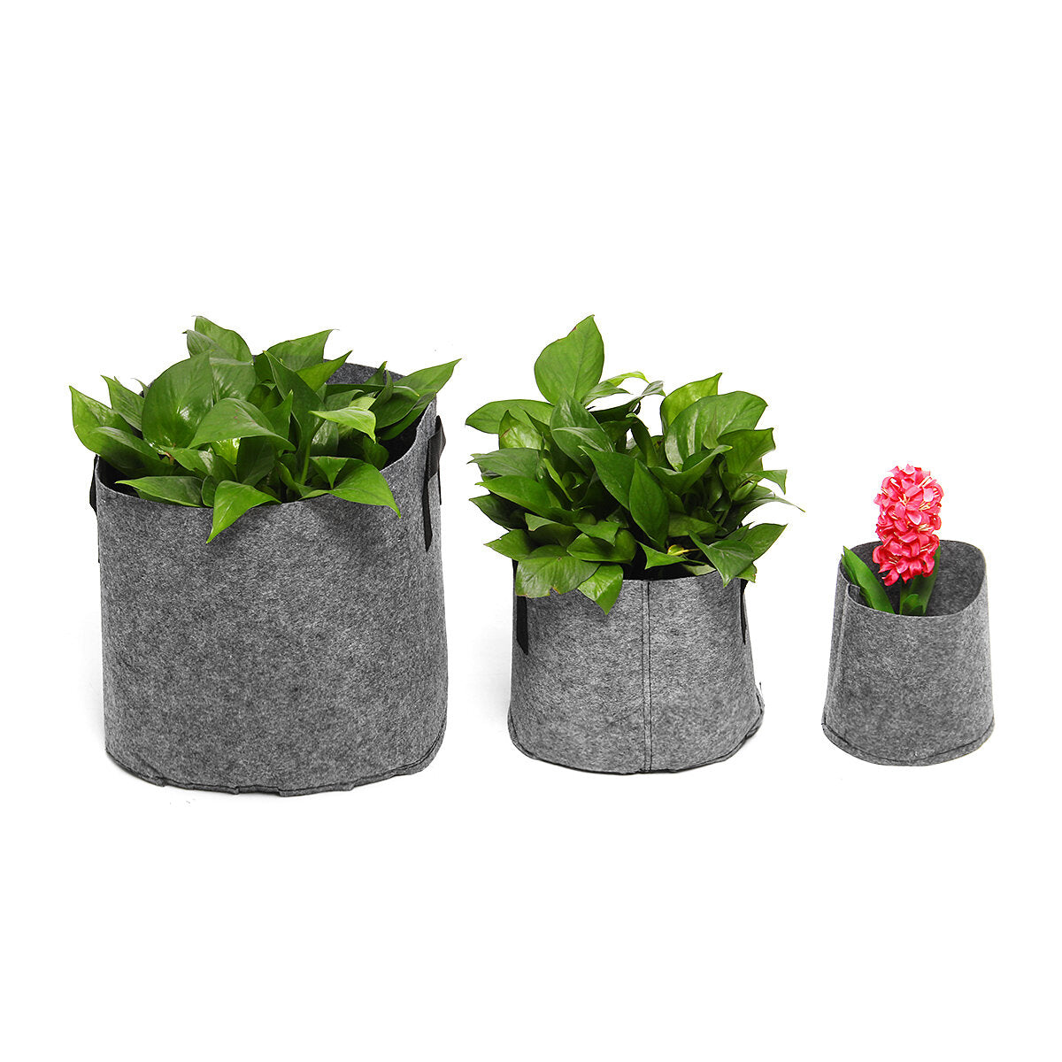 1-30 Gallon Breathable Fabric Grow Bags for Plants, Root Pouch Planter, Smart Pots Container