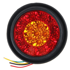 12V Round 16LED Turn Signal Brake Stop Tail Light Lamp