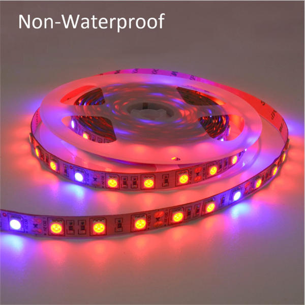 5M 5050SMD 300LED Red/Blue Hydroponic Grow Light Strip DC12V Non-Waterproof 3:1/4:1/5:1