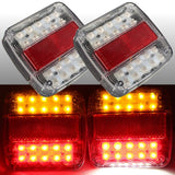 12V LED Tail Light for Caravan, Truck, Trailer - Stop, Rear, License Plate, Indicator Lamp