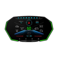 4-Inch F11 HUD Head-Up Display Car Speedometer OBD GPS System Gradiometer Auto Diagnostic Tool