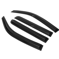 4PCS Tinted Car Window Deflectors Visor for Toyota Hilux Dual Cab