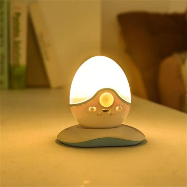 Rechargeable PIR Motion Sensor LED Night Light with Magnet Base for Cabinet and Bedroom