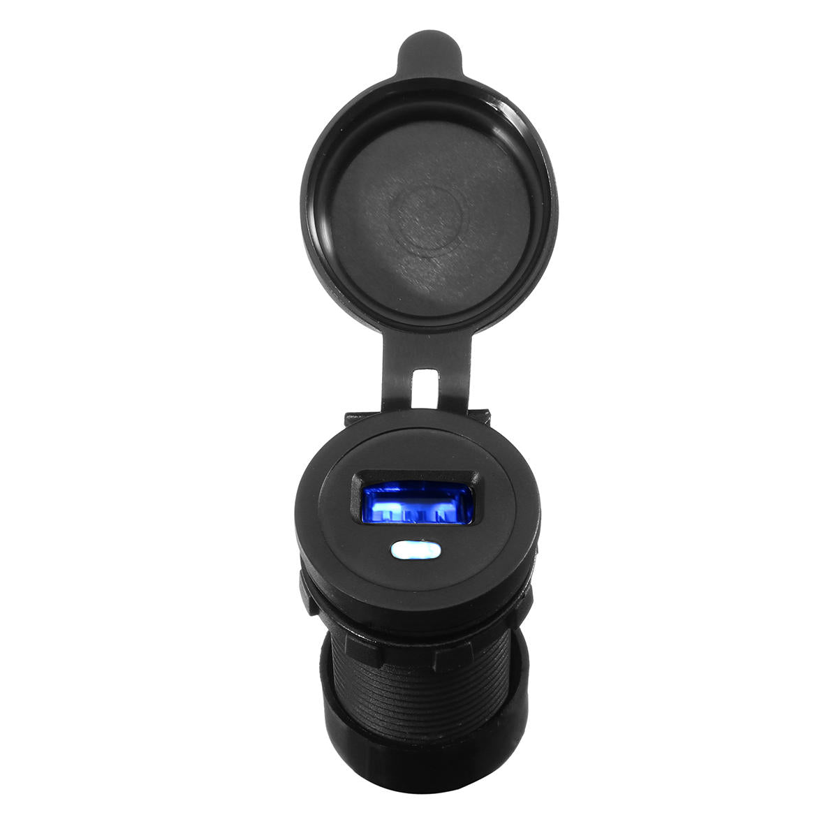 12V 1A USB Socket Charger with Waterproof Cap for BMW Motorcycles