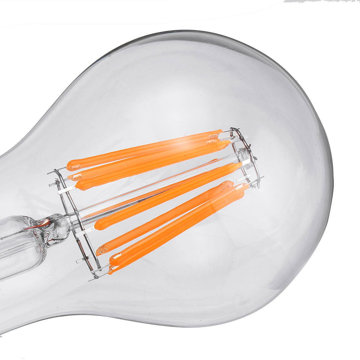 8W A60 E27/B22 COB LED Grow Light Bulb for Hydroponics & Greenhouse, Non-Dimmable, AC85-265V