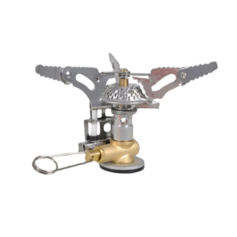 Ultralight Portable Camping Stove: Outdoor Picnic, Hiking, Survival Cooking Tool, Propane/Gasoline Burner