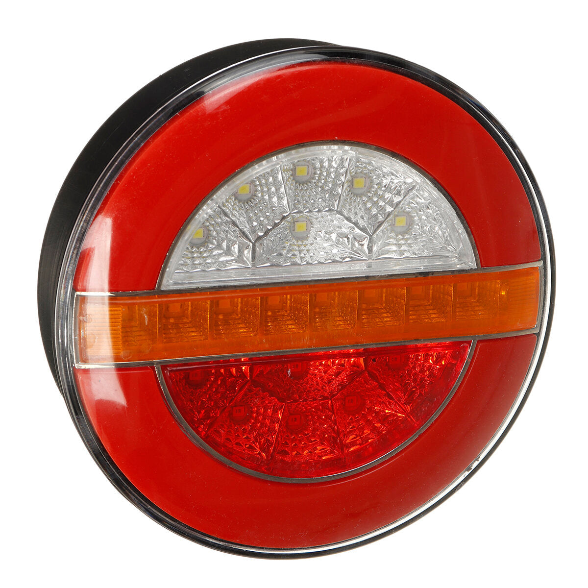 12-24V 20LED Neon Rear Tail Lights Turn Signal Reverse Lamp for Truck, Lorry, Van, Caravan, Bus, Camper