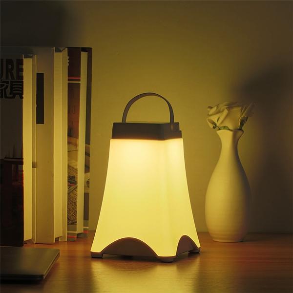 Eiffel USB PIR Motion Sensor Touch Night Light Table Lamp - Creative Sleep Light