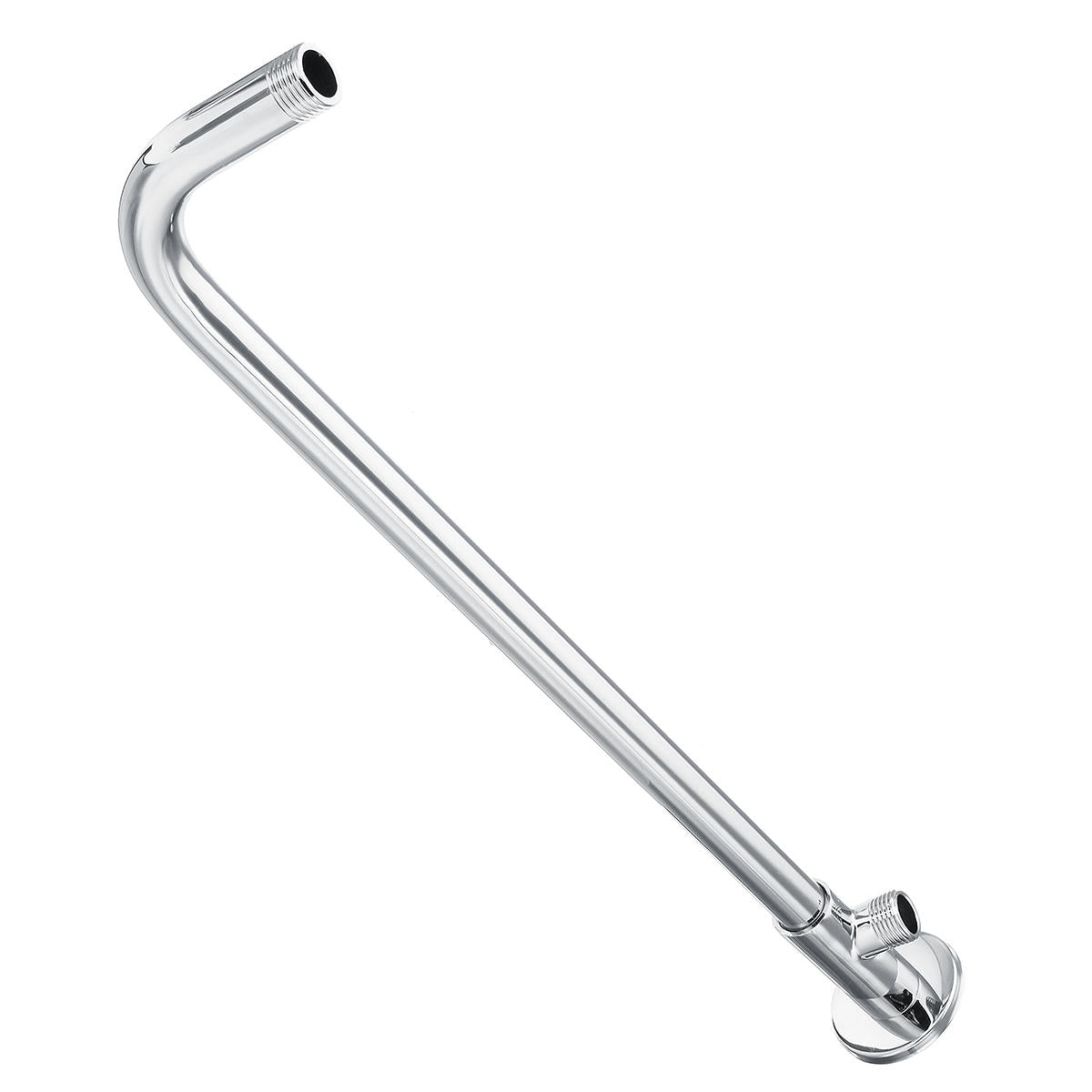 49cm Stainless Steel Wall-Mounted Shower Head Extension Pipe for Bathroom