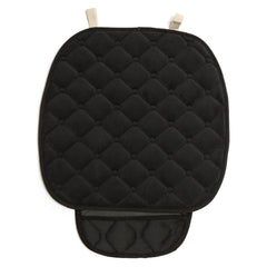 Breathable Plush Car Front Seat Cushion Covers - Four Season Chair Protector Pad Mat