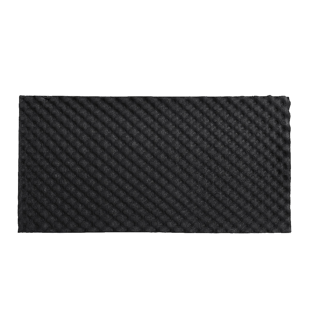 100x50x2cm Car Sound Deadener Noise Insulation Cotton Acoustic Dampening Foam Subwoofer Mat