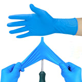 100Pcs Disposable Waterproof PVC Nitrile Latex Gloves - Isolate, Prevent, Comfortable