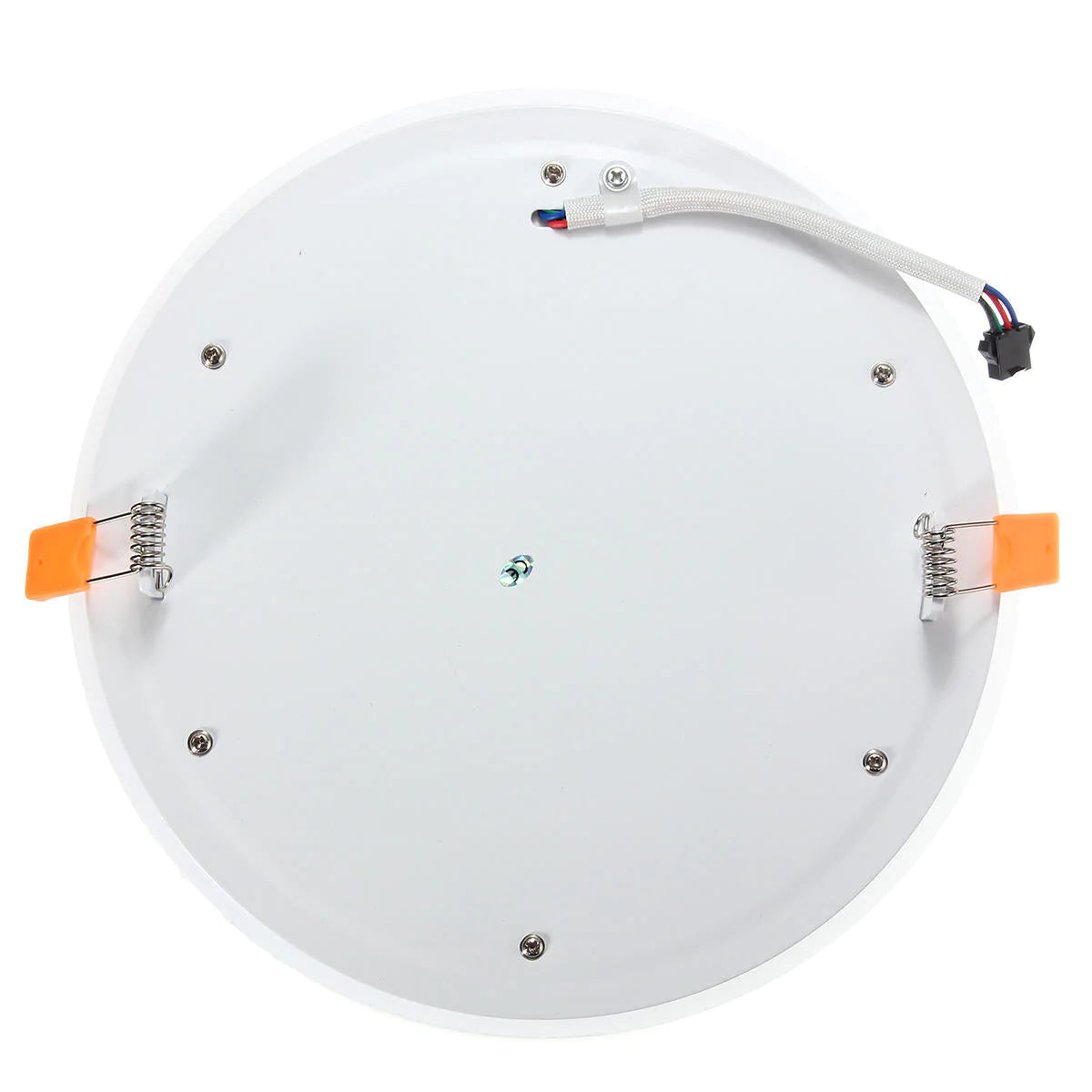 18W RGB Dual Color LED Recessed Ceiling Panel Light, Round, AC85-265V