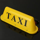 Waterproof 12V Taxi Roof LED Sign Light with Magnetic Base and Car Lighter Plug