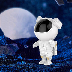 LED Astronaut Galaxy Projector Lamp - Starry Night Light for Kids' Room & Home Decor