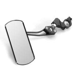 360 Degree Rotating Rearview Mirrors - Adjustable Aluminum Alloy for Cycling & Motorcycles