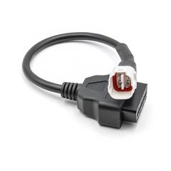 4 Pin OBD Connector Diagnostic Cable Adapter for Motorcycle Accessory