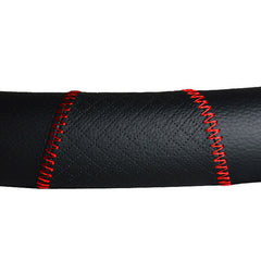 Universal 38CM Leather Car Steering Wheel Cover for All Seasons