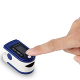 Fingertip Blood Oxygen Saturation Monitor with LED Screen