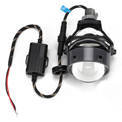 2PCS 70W Bi LED Projector Lens Headlights 2.5" 6500K LHD for Left Hand Drive Vehicles