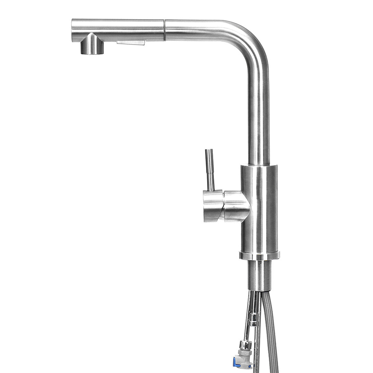 Single Lever Kitchen Faucet Mixer Tap with Pull-Out Shower