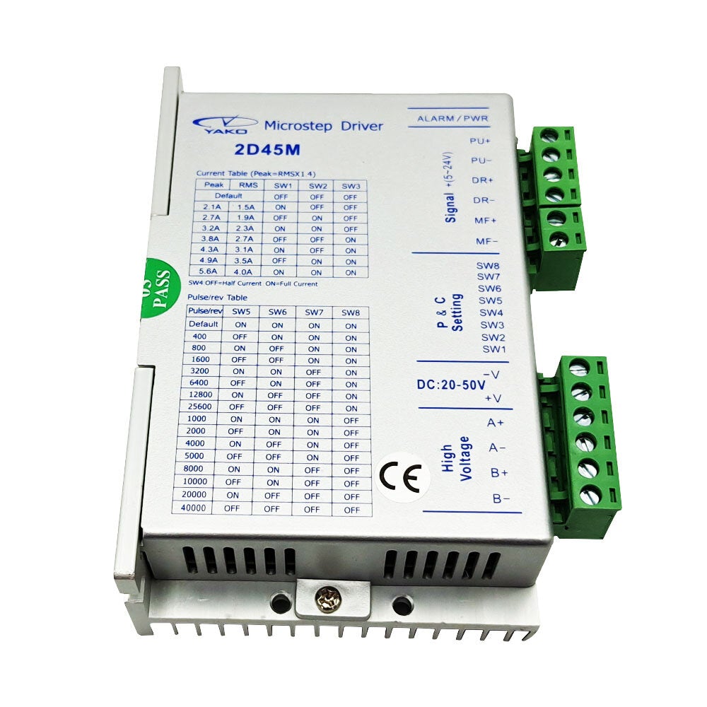 2 Phase Stepper Motor Driver with 32-bit DSP Control