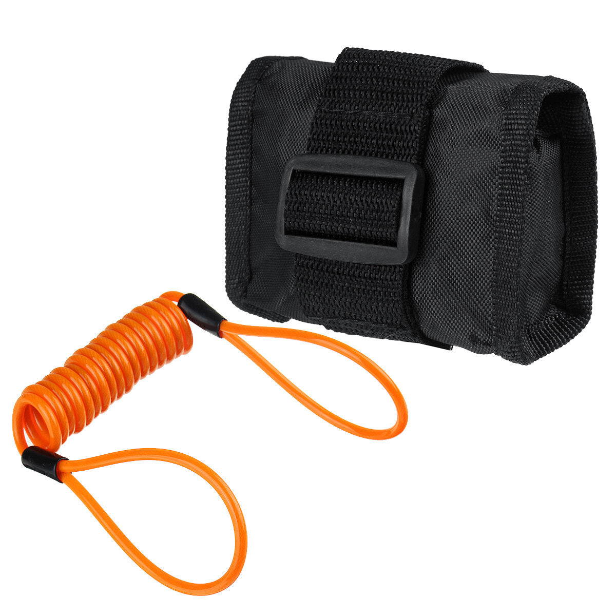 1.2m/4ft Motorcycle Bike Alarm Lock Bag with Reminder Cable - 5 Colors Available