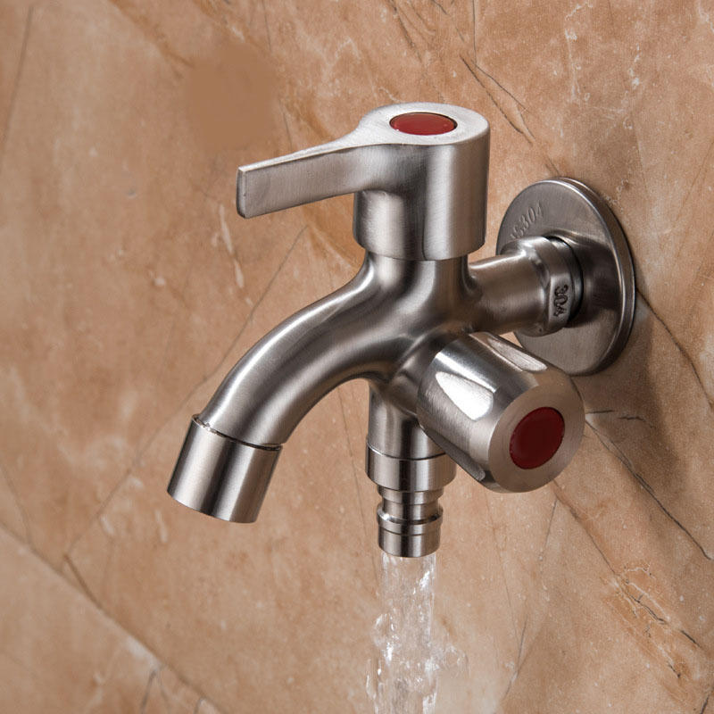Multifunctional Stainless Steel Sink with Brushed Double Tube Drainer and Water Faucet