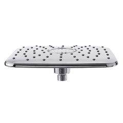 ABS & Chrome Finish Faucet Shower Head Combo with 60-Inch Stainless Steel Hose for Bathroom