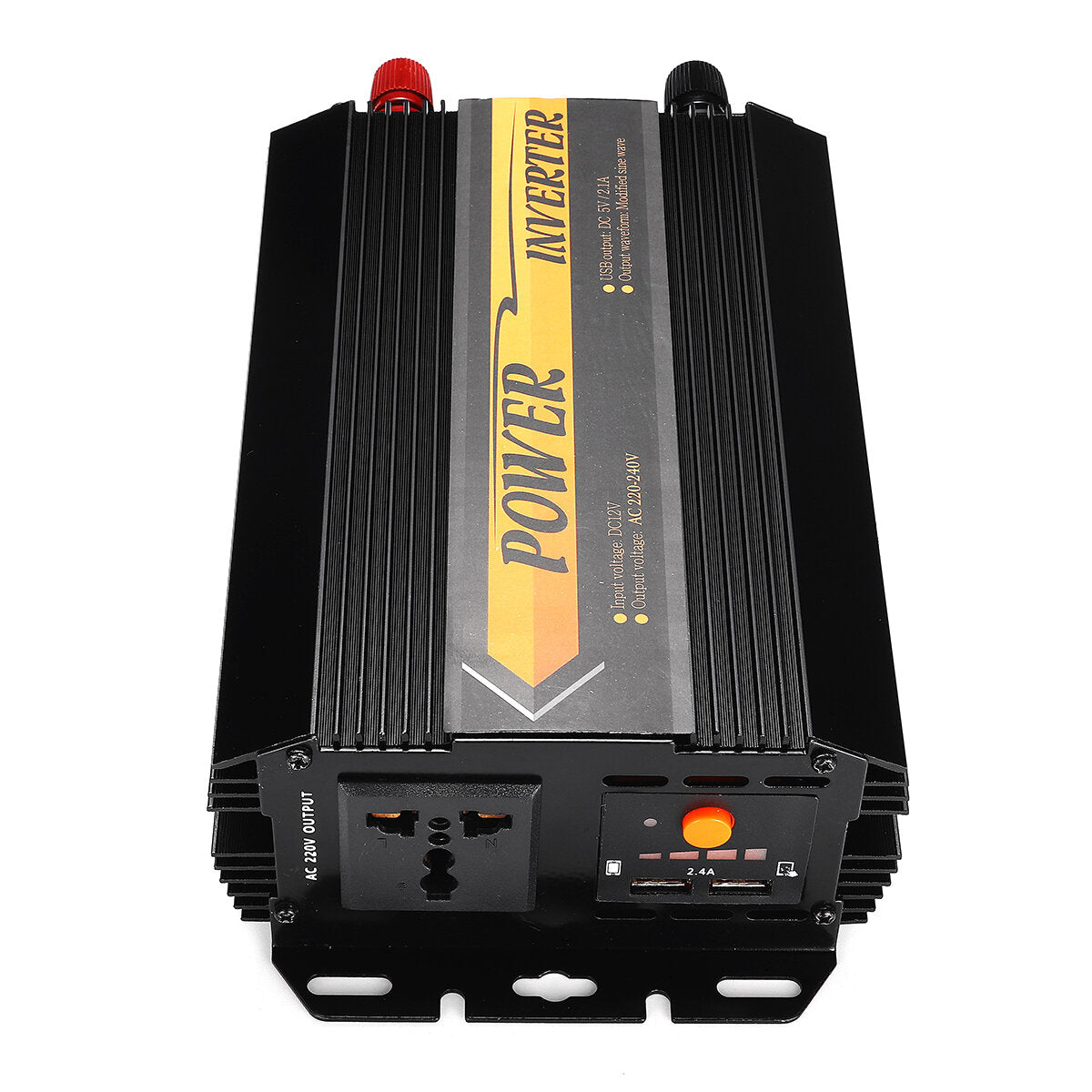 1500W Peak Solar Power Inverter DC 12V to 240V Modified Sine Wave Converter for Car, Marine, Outdoor Emergency Use