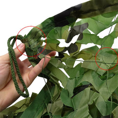 Sun Shelter Tent for Hunting, Garden, Car, Outdoor Camping - Military Camouflage Netting, Camo Army Nets